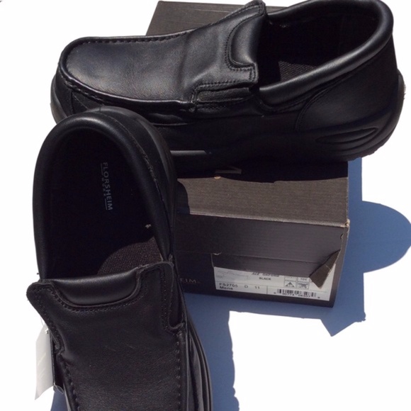 NWT Florsheim Work black Ace Oxford steel … main image 6